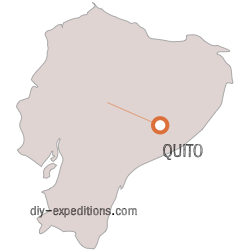 Ecuador, map